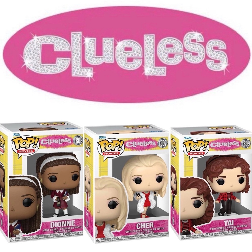 Clueless 30th Anniversary Funko Pop! Vinyl Figure Set NEW